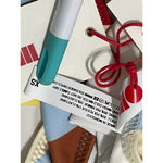 Solid & Striped  Nina Multi Color Striped One‎ Piece Swimsuit Blue Red Yellow XS Photo 10