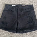 Gap  Sexy Boyfriend Black Jean Shorts Photo 12