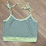 Truly Madly Deeply  Striped Crop Top - Yellow and Black medium Photo 0