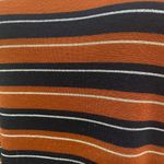 My Sassy Heart Orange and black striped midi dress with pockets / S / Excellent condition Photo 9