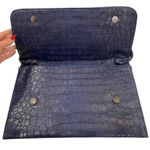 Leather Envelope Bag Croc Detail Leather Crossbody Laptop Bag By Orange Caramel Photo 4