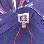 Anne Klein Womens Faux Wrap Red White Blue Blouse Size XL NWOT Photo 7