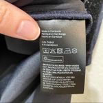 H&M  Blue Velvet Glittered Long Sleeve Mini Shift Party Dress Womens M Holiday Photo 3