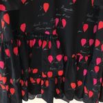 Alexander McQueen NWOT  heart print silk dress Photo 6