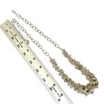 Vera Wang  Faceted Smoke Glass Cluster Necklace Photo 7