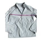 Jil Sander  Light Blue Gray V Neck Button Front Lightweight Jacket Women Size 38 Photo 3