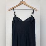 Aritzia  Sunday Best Viola Bustier Midi Dress Black size Large $110 Photo 12
