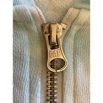 Gap Tie Dye Sky Crop French Terry Zip Hoodie size Large Photo 4