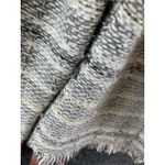 Banana Republic Women's Cardigan Sweater Wool Rabbit Hair Fringe Tweed Sz Medium Photo 9