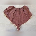 Victoria's Secret Vintage Y2K Victoria’s Secret Silk Gingham Sleep Pajama Shorts XS Photo 2