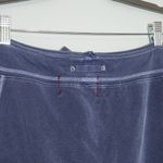 Gap  Blue T-Shirt Knit Mini Skirt with Raw Edge Detail Size XS Pull-on Mini Skirt Photo 4
