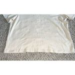 Allison Daley  Petite‎ Women's Ivory w/ gold rhinestone short sleeve Tee Size L Photo 5