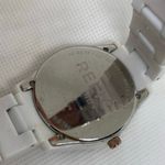 Relic  women white rose gold tone wrist watch 37mm case day date hours running Photo 6