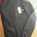 FIGS Sydney Scrub Jacket Black Small Photo 1