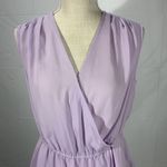 Who What Wear  The Sleeveless Wrap Top Blouse Orchid Petal Size Small Photo 1