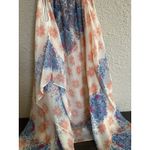 Scarf Dress Chain‎ Link Neck Stretch Tank Slip Large Asymmetrical Summer Flowy Photo 3