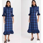 The Vampire's Wife The Kansas Tartan Cotton Dress Midnight UK 14 US 10 Photo 6