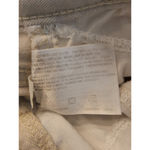 Code Bleu Chelsea Size 14W Crop Embroidered Design And Slit End Jean Shorts Tan Photo 7