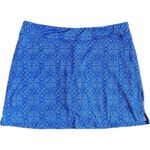 Tranquility by Colorado Clothing Women’s Blue Pattern Skort Skirt Running XXL Photo 0