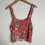 O'Neill Pink Floral Tank Top Size Medium Photo 5