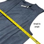 Soft Surroundings Soft Surroundiings Slate Blue Maxi Vest Cardigan Faux Suede Holiday Winter L Photo 9