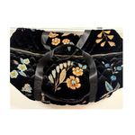 Johnny Was  velvet duffle bag Photo 2
