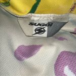 Sugoi Women’s Yellow Floral Cycling Shirt Medium *read Photo 2