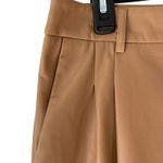 House of Harlow 1960 Tan Vegan Faux Leather High Rise Waist Pants size 10 Photo 2