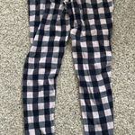Victoria's Secret  Plaid Pajama Pants Pink and Black Photo 0