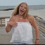 Cupcakes and Cashmere  womens size M white lace sleeveless flounce crop top blouse Photo 1