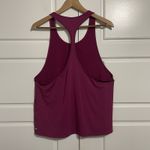 Fabletics  Womens Tank Top Racerback Sleeveless Athletic‎ Burgundy Size Medium Photo 6
