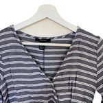 Forever 21  long sleeve short romper medium black white Photo 2