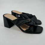 Everlane New  The‎ Day Twist Leather Heel in Black Size 9 Photo 3