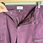 Pistola Hannah Cargo Skinny Pant Women's Dark Purple Stretch Fabric Mid-Rise 32 Photo 8