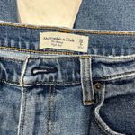 Abercrombie & Fitch Sz 28 Sz 6 Abercrombie The Skinny High Rise Distressed on bottom Photo 4