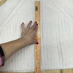 ZARA Cream Light Pink Wool Alpaca Blend Ribbed Knit Turtleneck Sweater Medium Photo 12