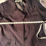 Nine West ‎ Women's 2 Button Blazer Jacket Size 8 Black/pink Suit Coat Photo 4