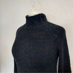 Cooperative Co-operative Black Mock Turtleneck Sweater Size Medium Photo 7