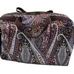 LeSportsac  Large Brown Paisley Duffle Bag Photo 0