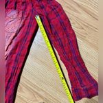 Paper Crane 🏷️🏷️ Red flannel faux distressing dress Medium Photo 7