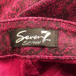 Seven 7 Mid Rise Floral Skinny Jeans Size 6 Photo 2