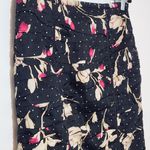 White House | Black Market Black Floral Print Pencil Skirt Size 8 Photo 1