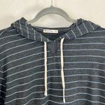 Marine layer Marine Layered striped grey pullover hoodie size M/L Photo 3