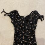 Ultra Flirt Black Floral Dress Photo 1