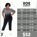 LuLaRoe  xoe ~ snakeprint drawstring waist romper Photo 2