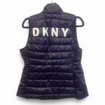 DKNY NWT Sport Seattle Seahawks licensed puffer vest navy w/zip pockets size L Photo 3