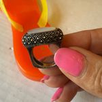 Elegant Silver and mother of pearl marchasite Ring Size 8 Photo 1