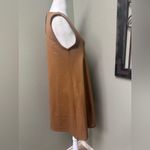 ZARA Knit brown sleeveless tailored mini dress Photo 2