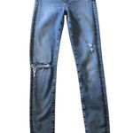 AGOLDE Sophie Timeless Mid Rise Ultra Slim Distressed Stretch Vintage Vibe 25 Photo 0