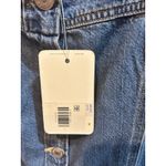 Levi's  Denim Dress Women's‎ Medium Button Front Sleeveless Jean Blue Photo 3